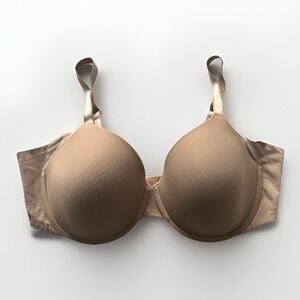 Warners RA3061A No Side Effects Underwire Bra Lined Womens 42C Beige